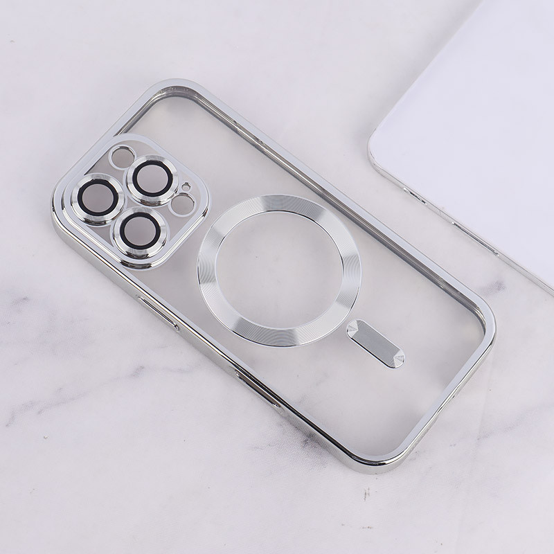 قاب ژله ای مگ سیف آیفون iPhone 16 Pro محافظ لنزدار