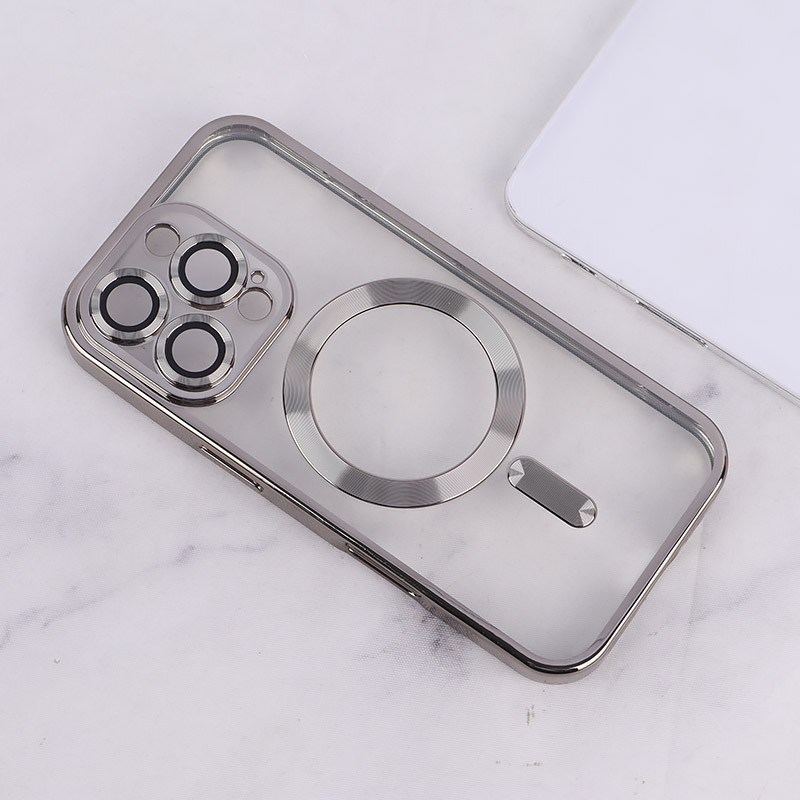 قاب ژله ای مگ سیف آیفون iPhone 16 Pro محافظ لنزدار