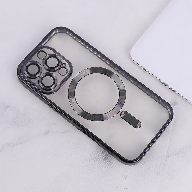 قاب ژله ای مگ سیف آیفون iPhone 16 Pro محافظ لنزدار
