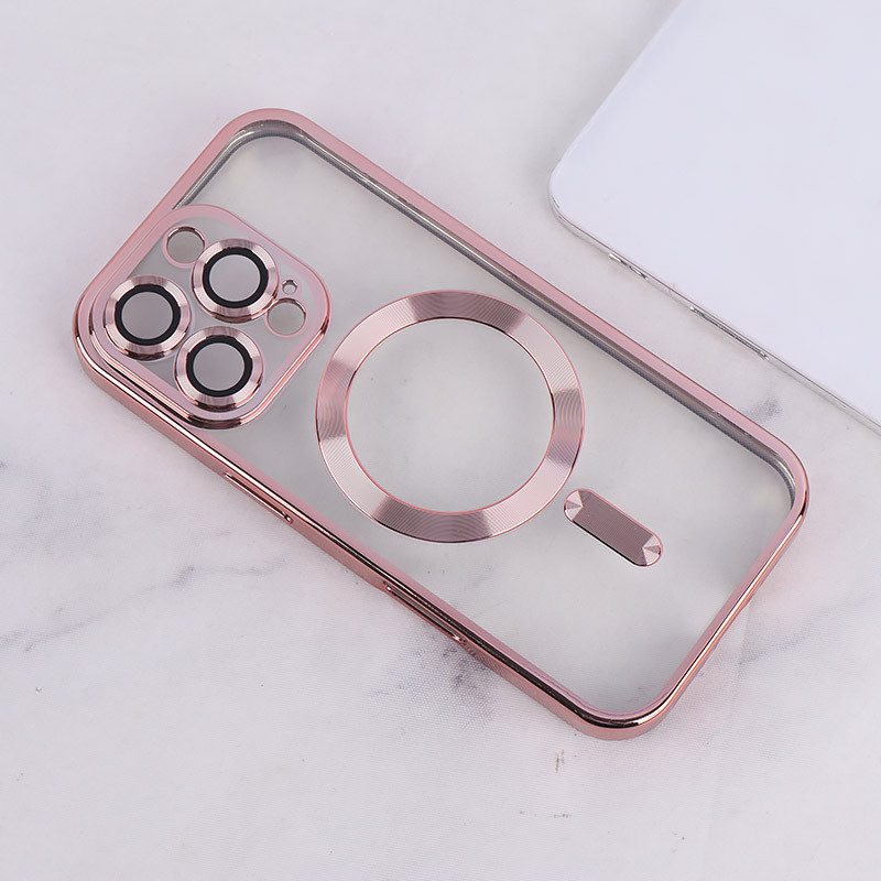 قاب ژله ای مگ سیف آیفون iPhone 16 Pro محافظ لنزدار