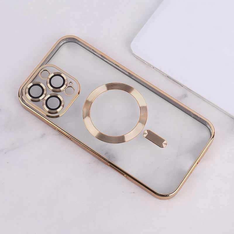 قاب ژله ای مگ سیف آیفون iPhone 16 Pro Max محافظ لنزدار