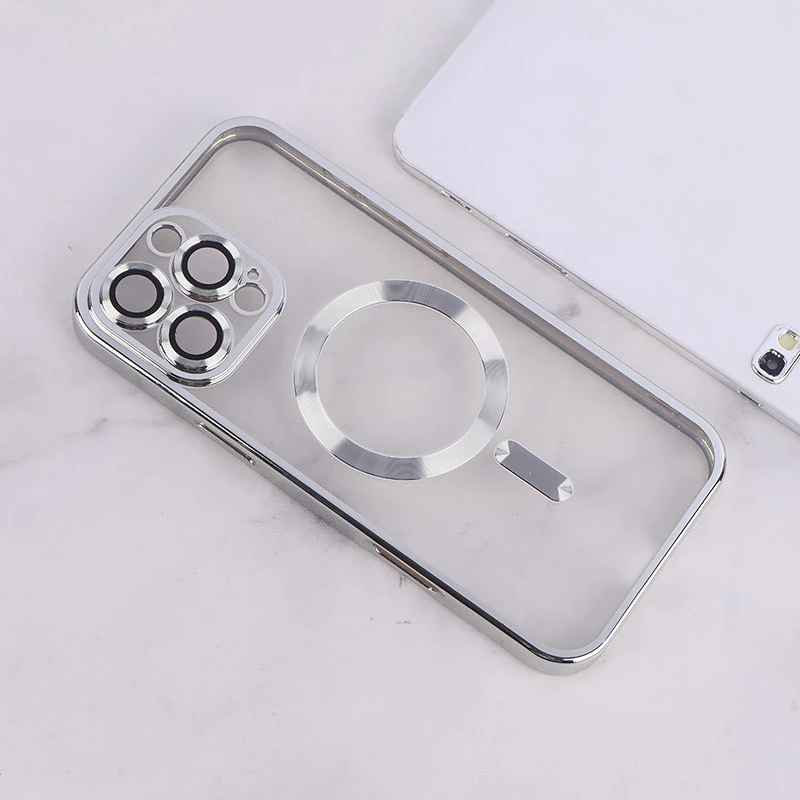 قاب ژله ای مگ سیف آیفون iPhone 16 Pro Max محافظ لنزدار