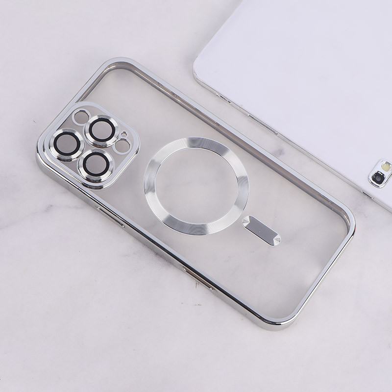 قاب ژله ای مگ سیف آیفون iPhone 16 Pro Max محافظ لنزدار