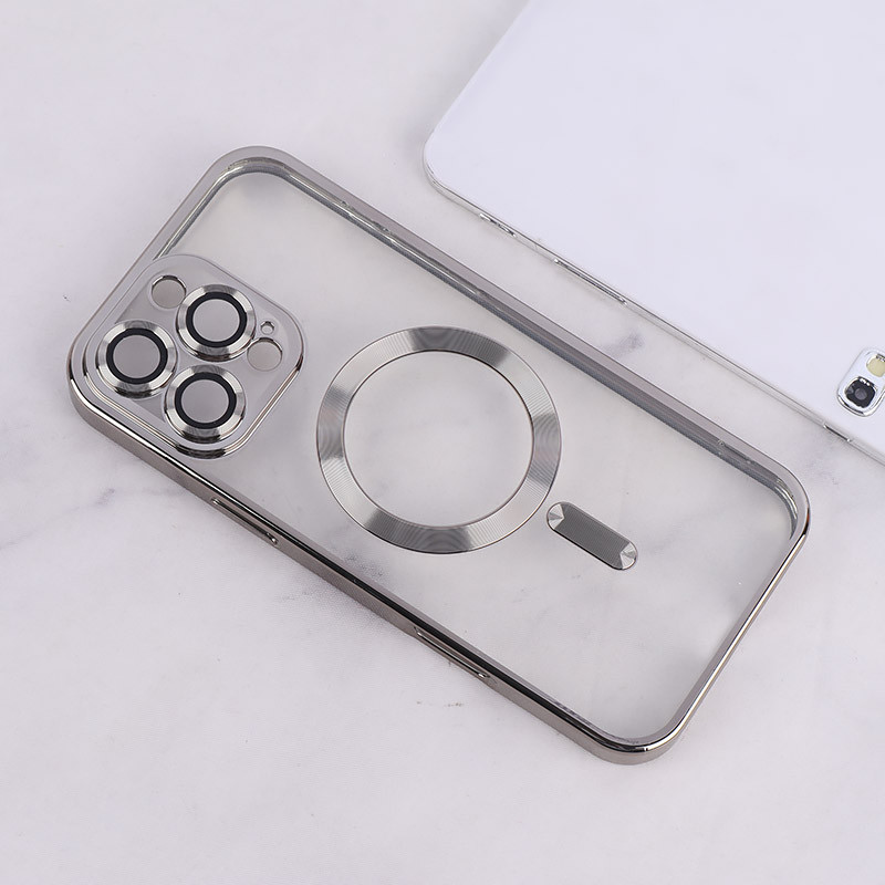 قاب ژله ای مگ سیف آیفون iPhone 16 Pro Max محافظ لنزدار