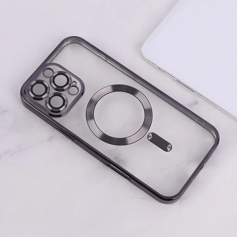 قاب ژله ای مگ سیف آیفون iPhone 16 Pro Max محافظ لنزدار