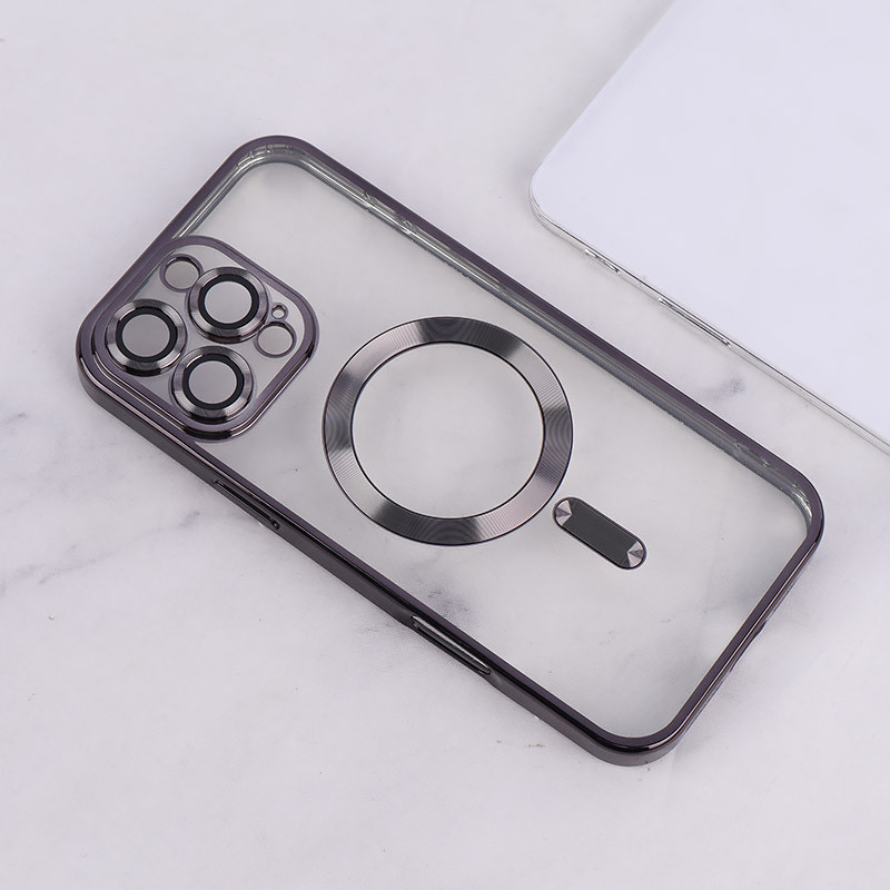 قاب ژله ای مگ سیف آیفون iPhone 16 Pro Max محافظ لنزدار