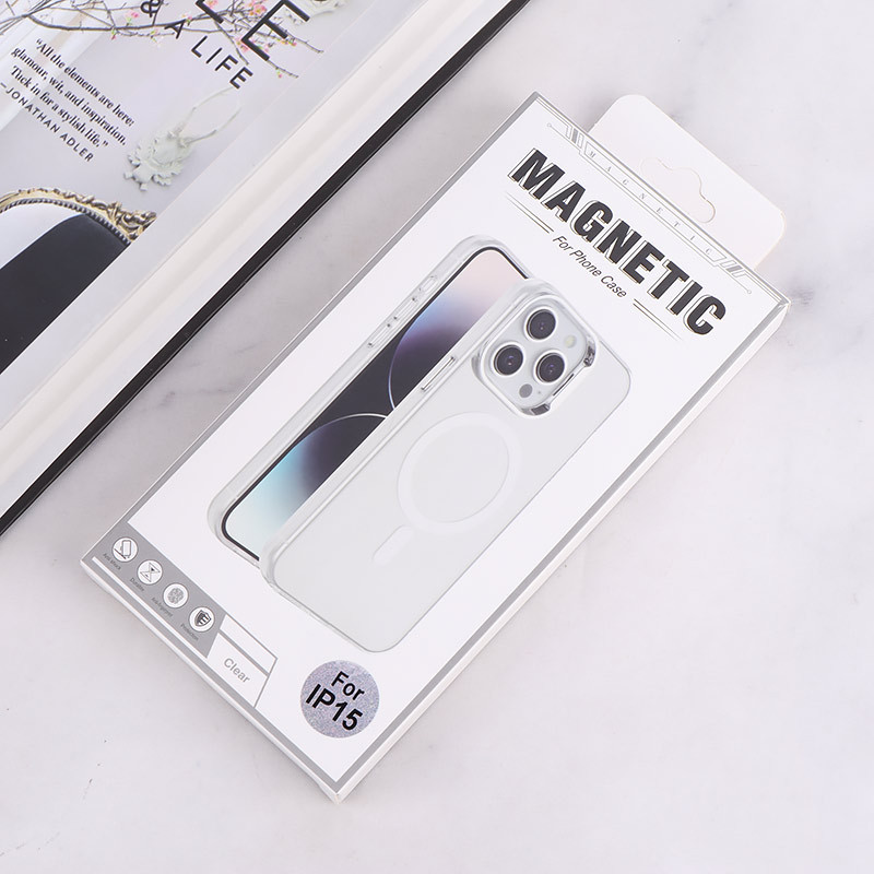 قاب مگ سیف Magnetic آیفون iPhone 15 دور محافظ متالیک