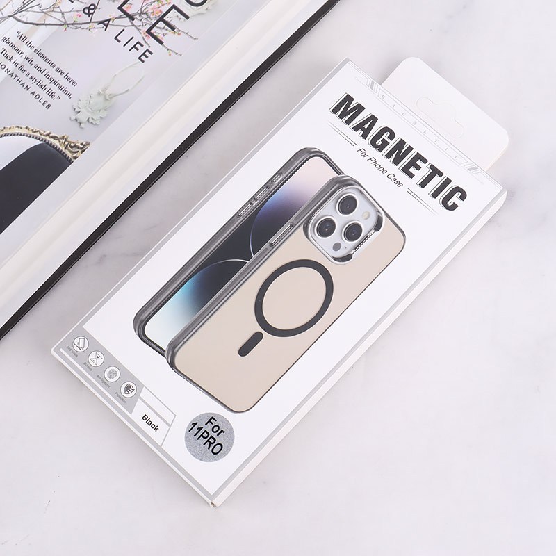 قاب مگ سیف Magnetic آیفون iPhone 11 Pro دور محافظ متالیک