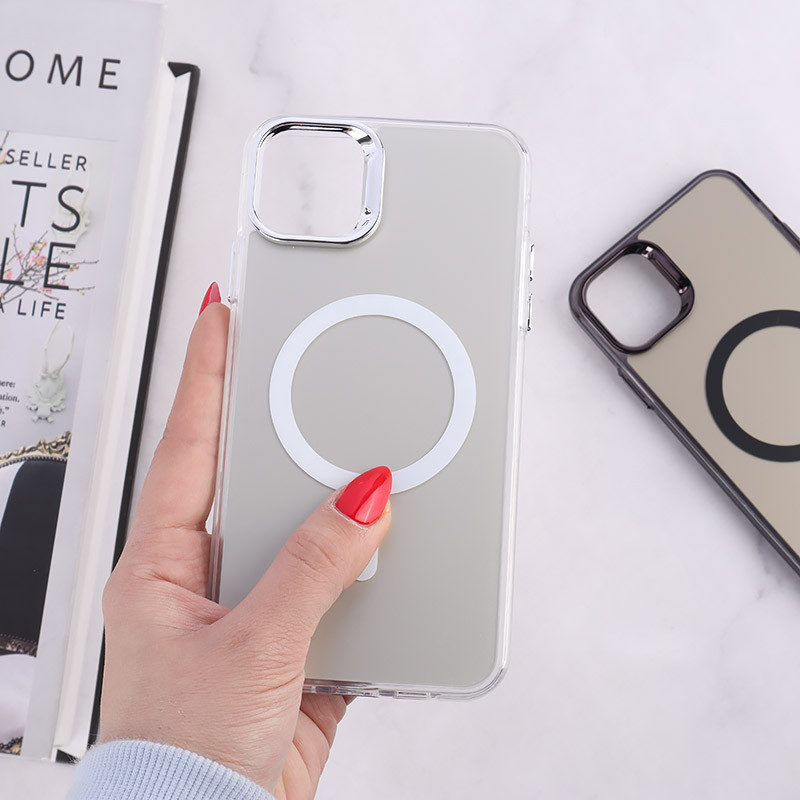 قاب مگ سیف Magnetic آیفون iPhone 11 Pro Max دور محافظ متالیک