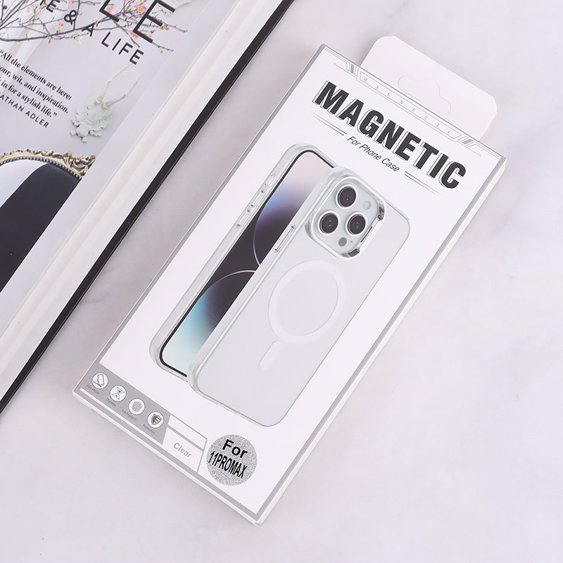 قاب مگ سیف Magnetic آیفون iPhone 11 Pro Max دور محافظ متالیک