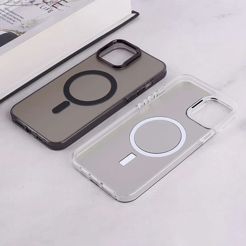 قاب مگ سیف Magnetic آیفون iPhone 12 Pro Max دور محافظ متالیک