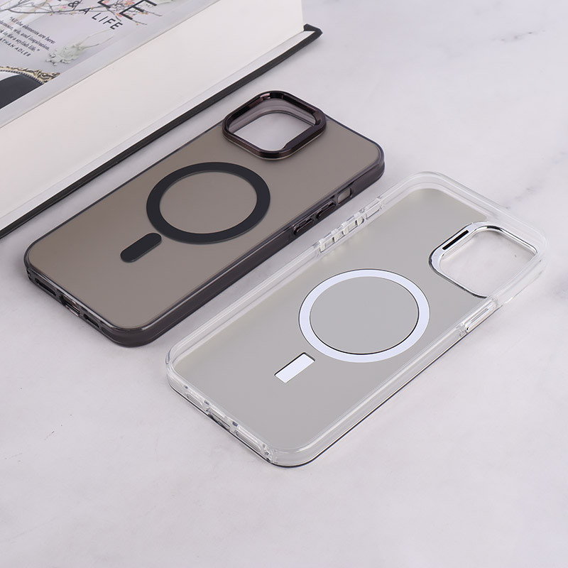 قاب مگ سیف Magnetic آیفون iPhone 12 Pro Max دور محافظ متالیک