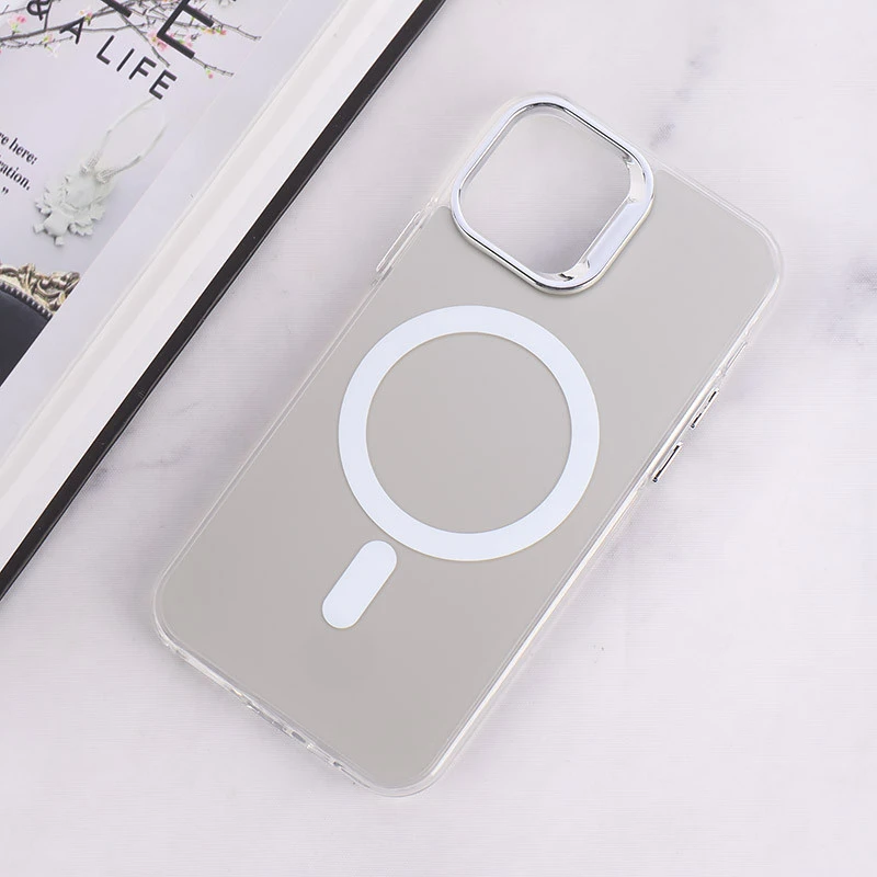 قاب مگ سیف Magnetic آیفون iPhone 12 / 12 Pro دور محافظ متالیک