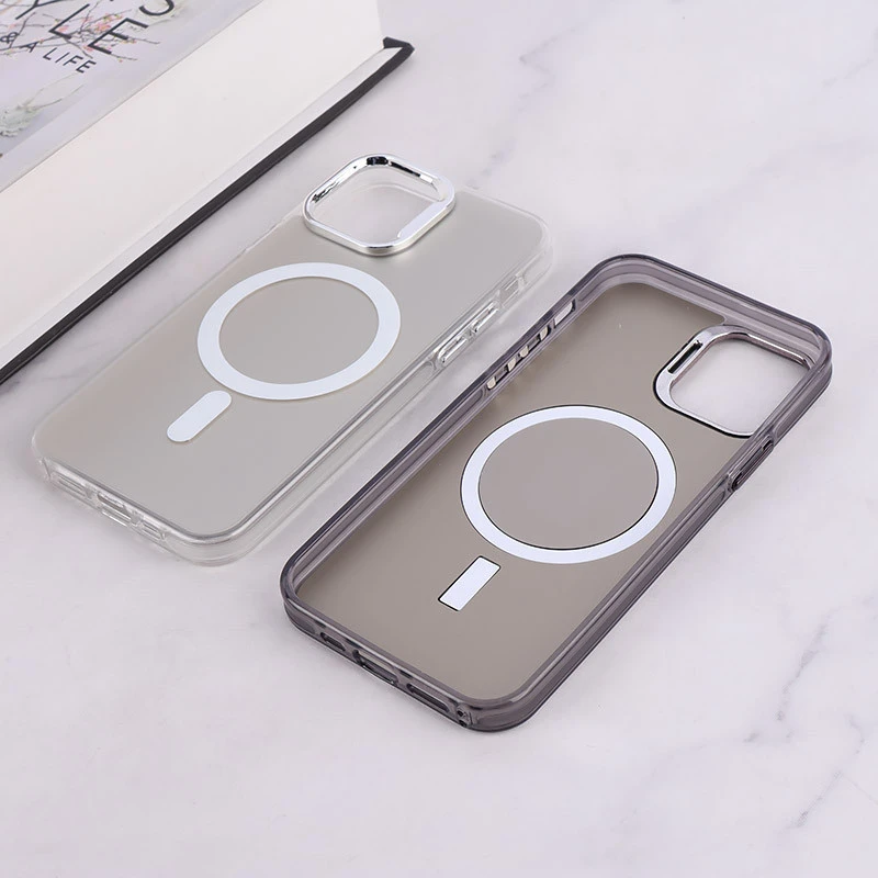 قاب مگ سیف Magnetic آیفون iPhone 12 / 12 Pro دور محافظ متالیک