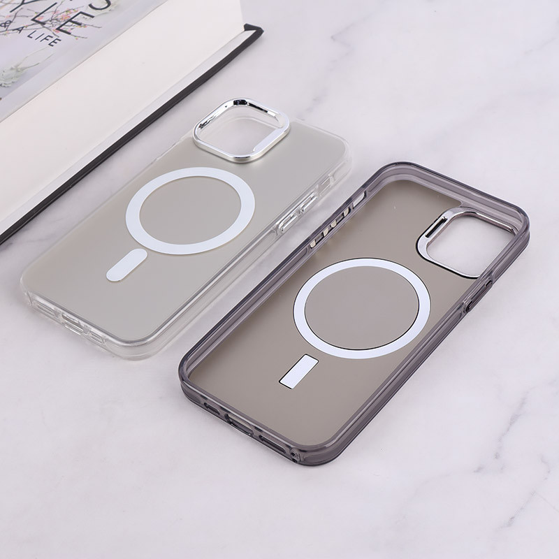 قاب مگ سیف Magnetic آیفون iPhone 12 / 12 Pro دور محافظ متالیک