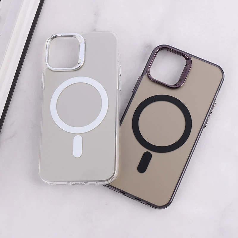 قاب مگ سیف Magnetic آیفون iPhone 12 / 12 Pro دور محافظ متالیک