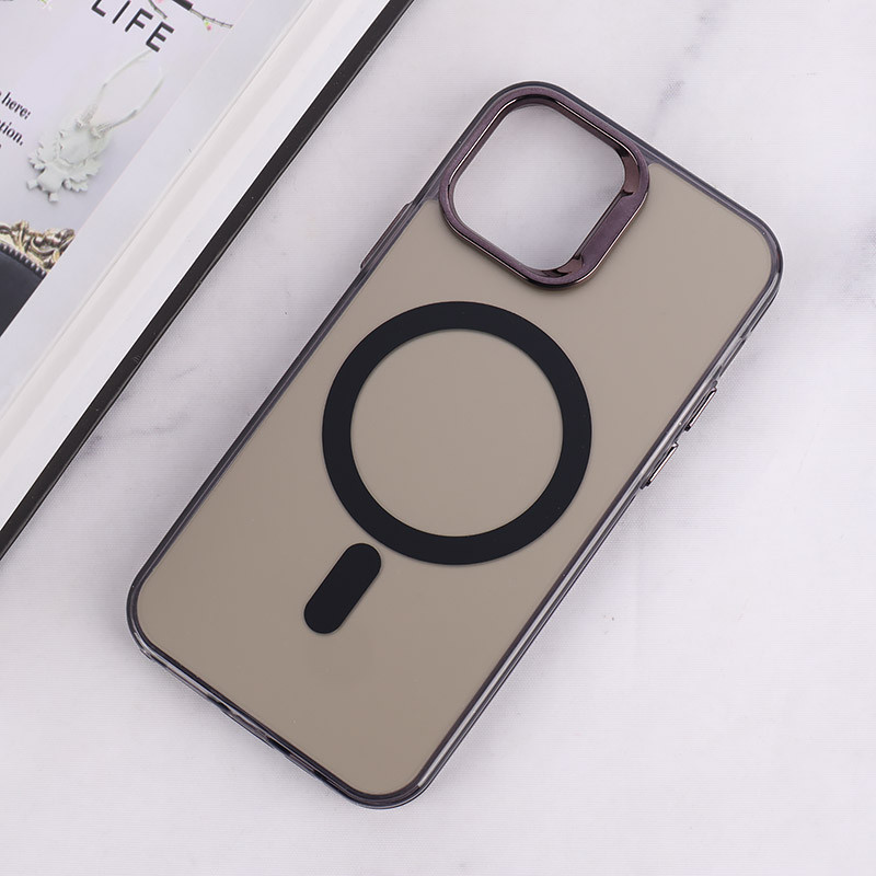 قاب مگ سیف Magnetic آیفون iPhone 12 / 12 Pro دور محافظ متالیک