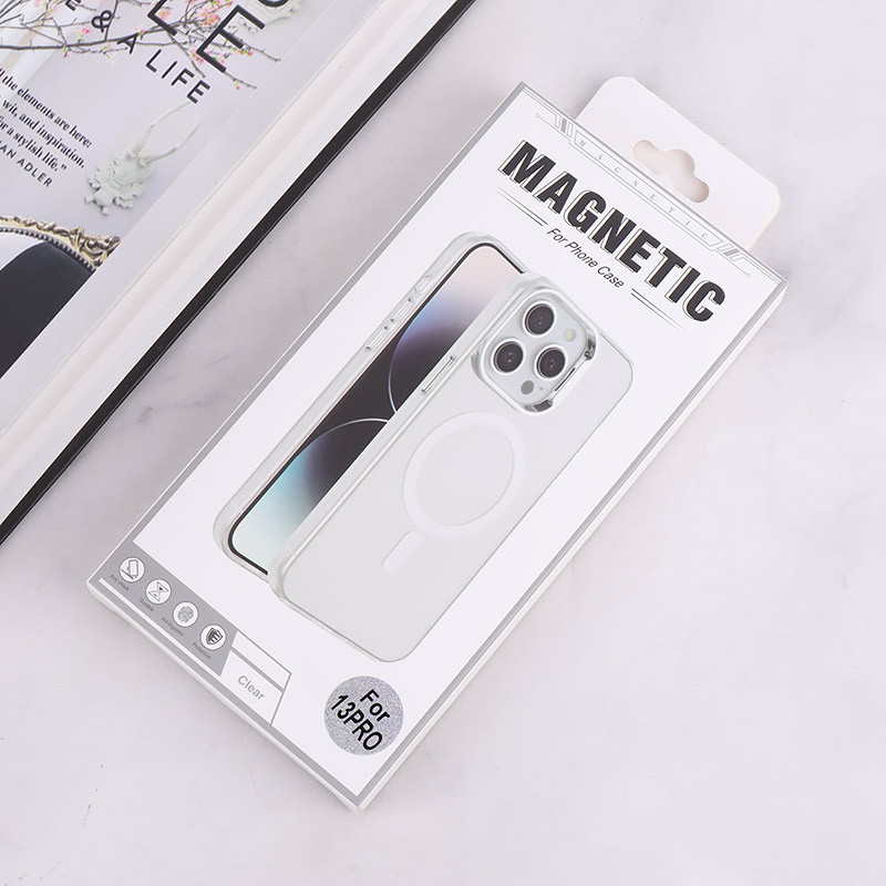 قاب مگ سیف Magnetic آیفون iPhone 13 Pro دور محافظ متالیک