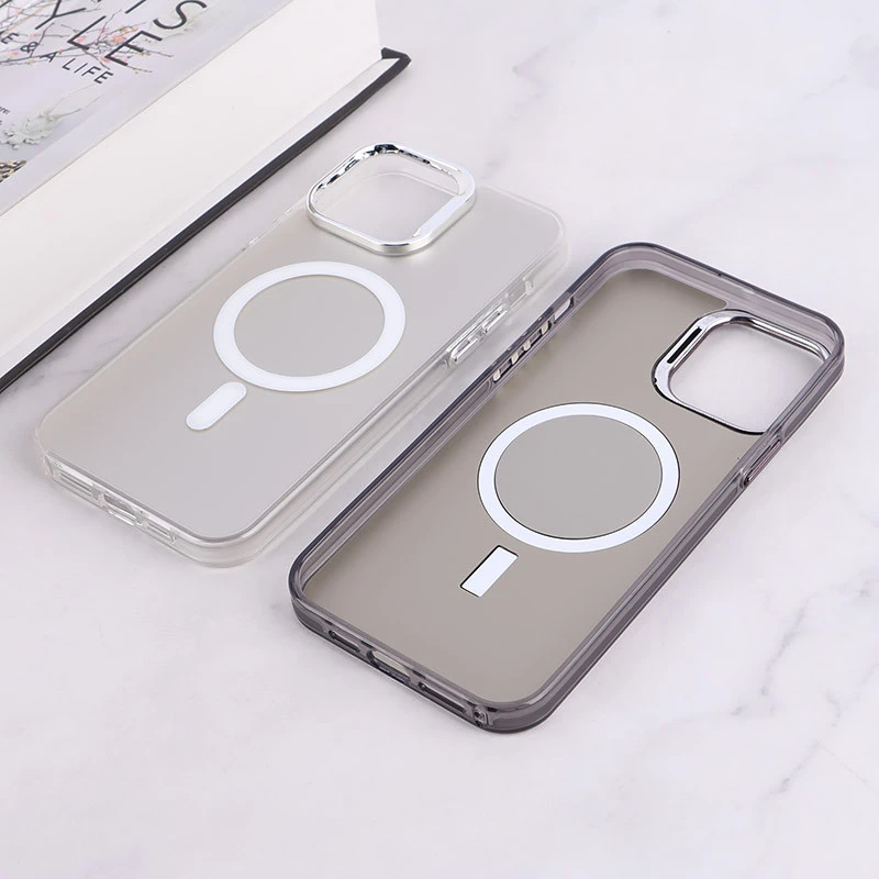 قاب مگ سیف Magnetic آیفون iPhone 13 Pro Max دور محافظ متالیک