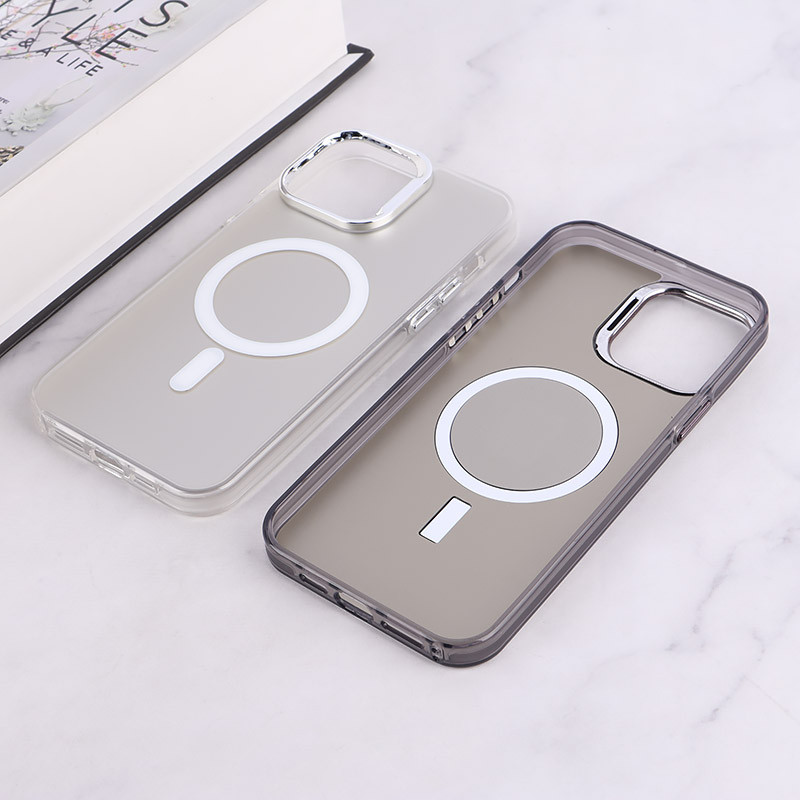 قاب مگ سیف Magnetic آیفون iPhone 13 Pro Max دور محافظ متالیک