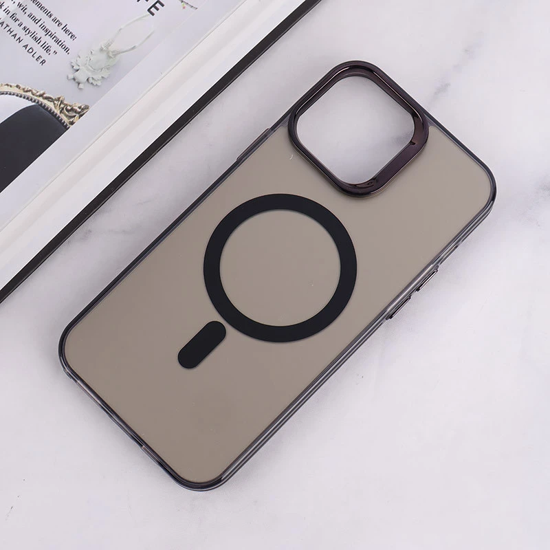 قاب مگ سیف Magnetic آیفون iPhone 13 Pro Max دور محافظ متالیک