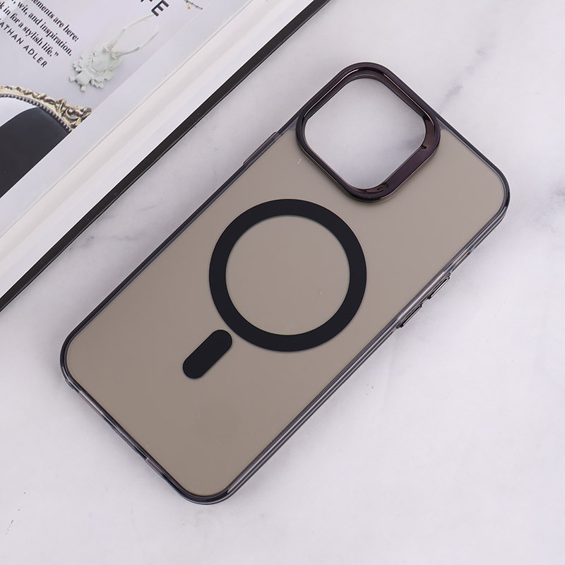 قاب مگ سیف Magnetic آیفون iPhone 13 Pro Max دور محافظ متالیک
