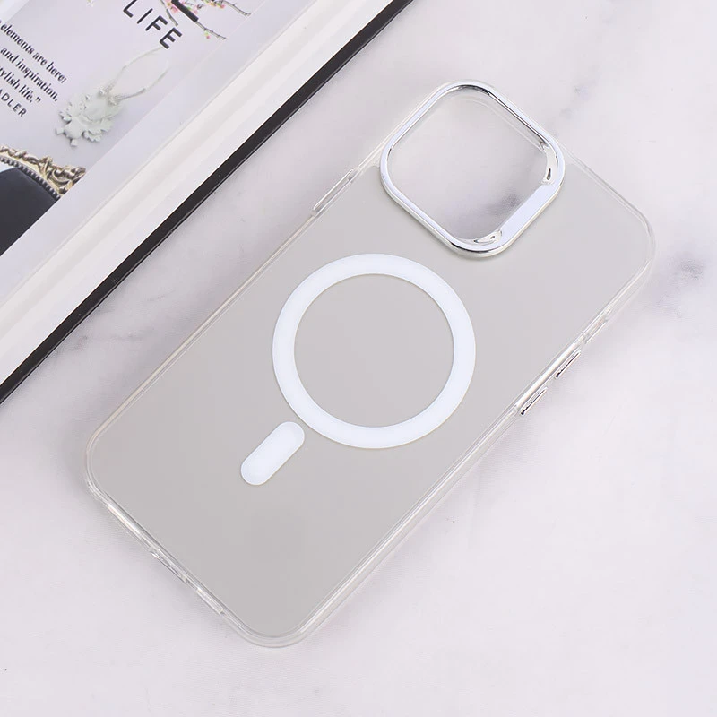 قاب مگ سیف Magnetic آیفون iPhone 13 Pro Max دور محافظ متالیک
