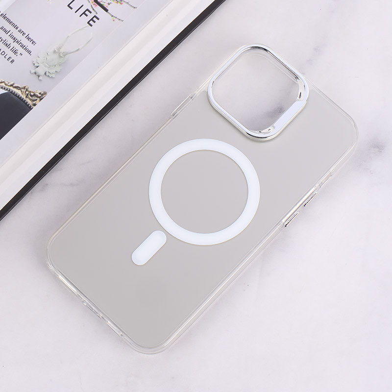 قاب مگ سیف Magnetic آیفون iPhone 13 Pro Max دور محافظ متالیک