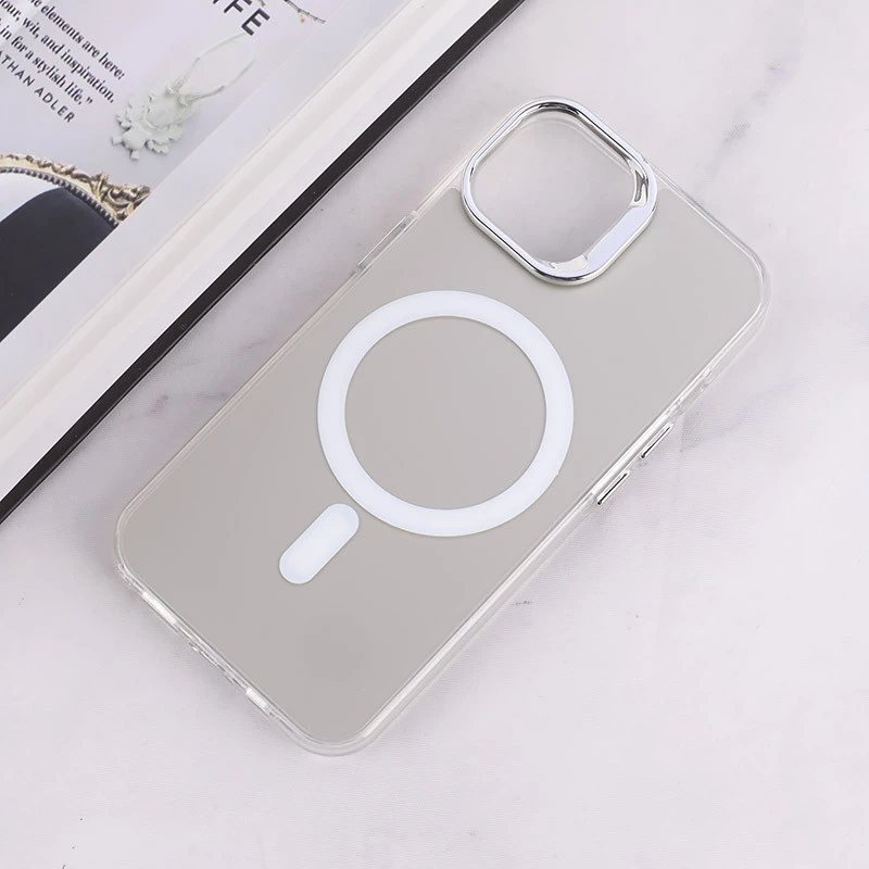 قاب مگ سیف Magnetic آیفون iPhone 13 / 14 دور محافظ متالیک