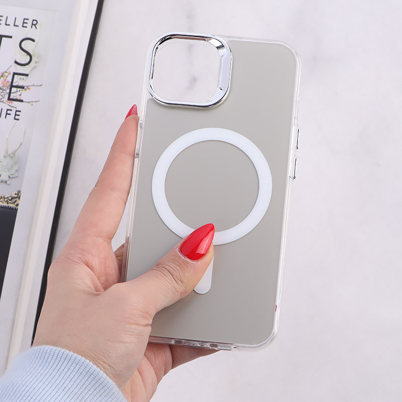 قاب مگ سیف Magnetic آیفون iPhone 13 / 14 دور محافظ متالیک