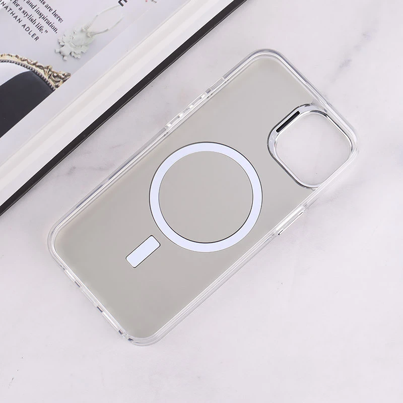 قاب مگ سیف Magnetic آیفون iPhone 13 / 14 دور محافظ متالیک