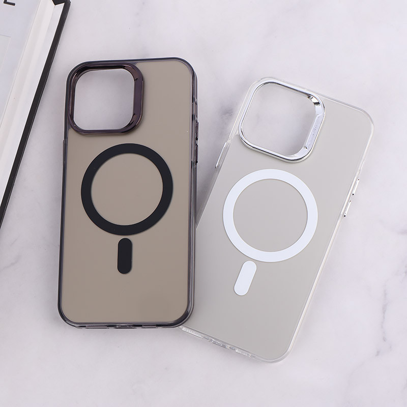قاب مگ سیف Magnetic آیفون iPhone 14 Pro Max دور محافظ متالیک