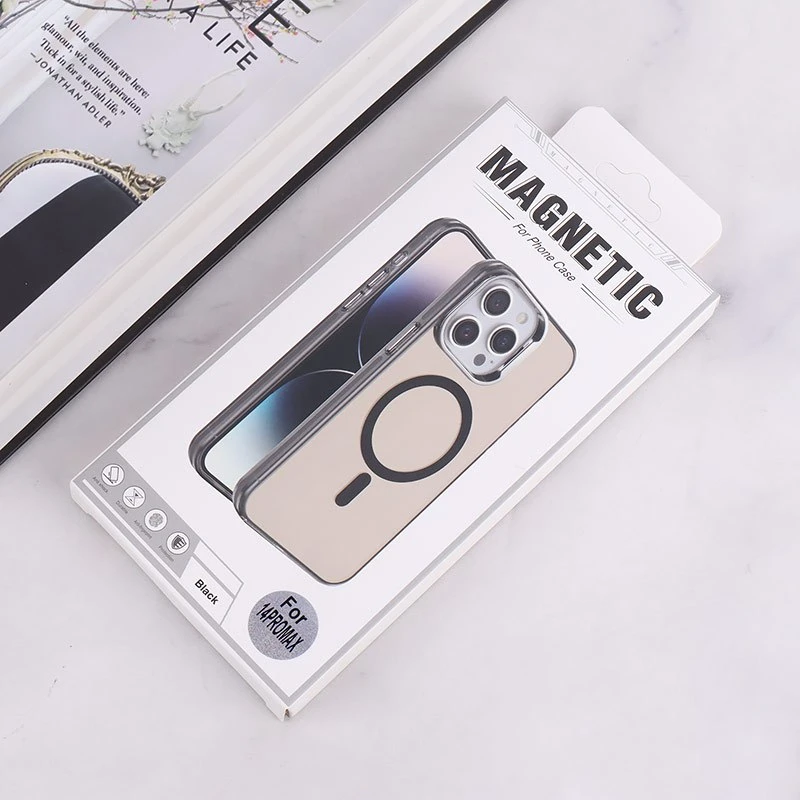 قاب مگ سیف Magnetic آیفون iPhone 14 Pro Max دور محافظ متالیک