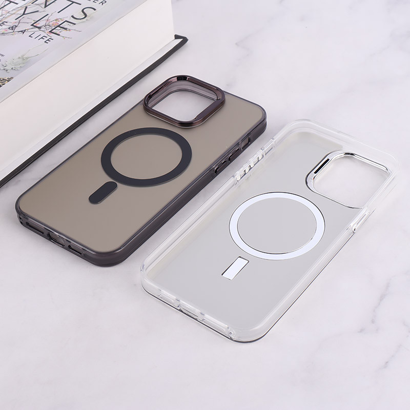 قاب مگ سیف Magnetic آیفون iPhone 14 Pro Max دور محافظ متالیک