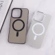 قاب مگ سیف Magnetic آیفون iPhone 15 Pro Max دور محافظ متالیک