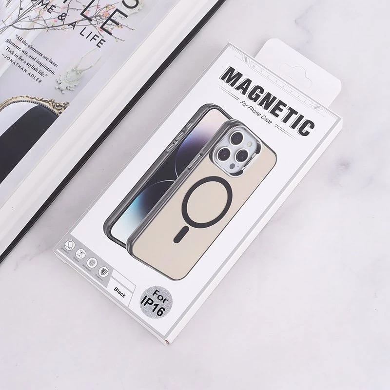 قاب مگ سیف Magnetic آیفون iPhone 16 دور محافظ متالیک
