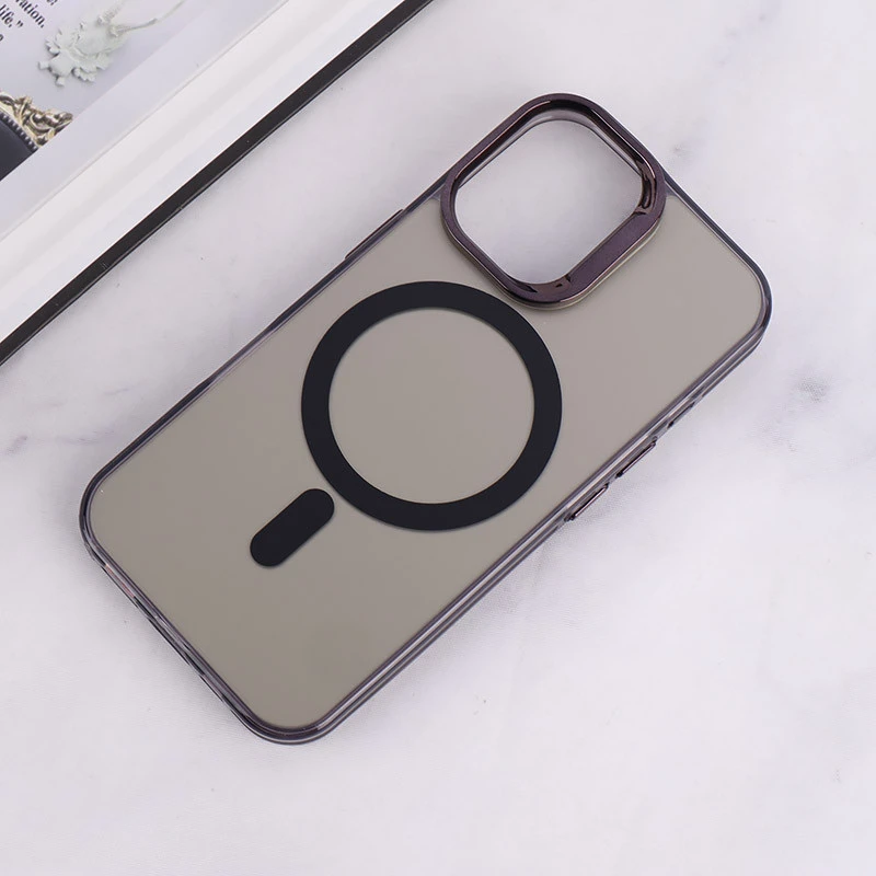 قاب مگ سیف Magnetic آیفون iPhone 16 دور محافظ متالیک