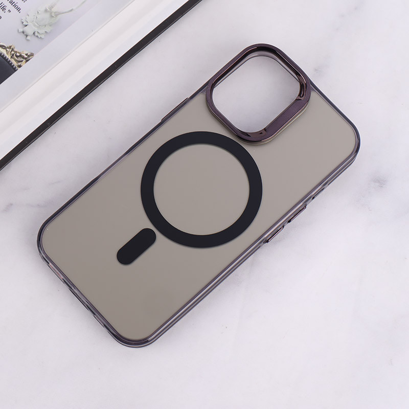 قاب مگ سیف Magnetic آیفون iPhone 16 دور محافظ متالیک