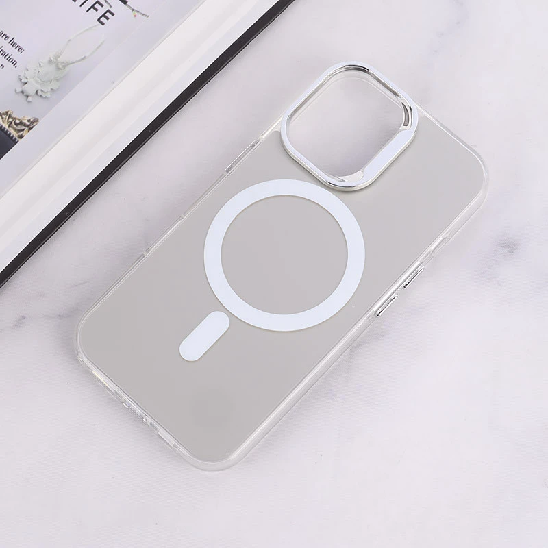 قاب مگ سیف Magnetic آیفون iPhone 16 دور محافظ متالیک