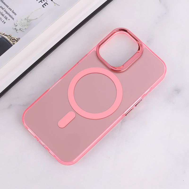 قاب مگ سیف Magnetic آیفون iPhone 16 دور محافظ متالیک