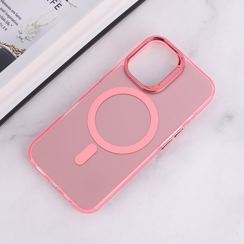 قاب مگ سیف Magnetic آیفون iPhone 16 دور محافظ متالیک
