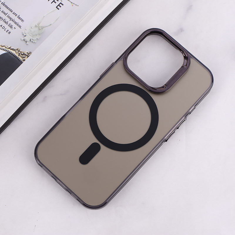 قاب مگ سیف Magnetic آیفون iPhone 16 Pro دور محافظ متالیک