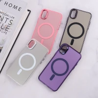 قاب مگ سیف Magnetic آیفون iPhone X / XS دور محافظ متالیک