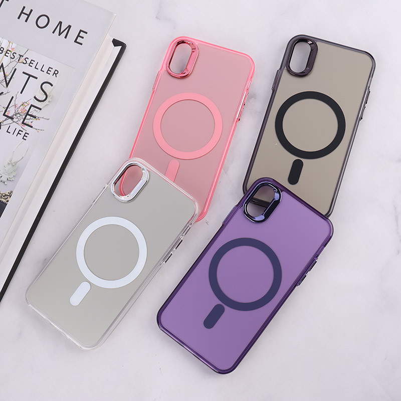 قاب مگ سیف Magnetic آیفون iPhone X / XS دور محافظ متالیک