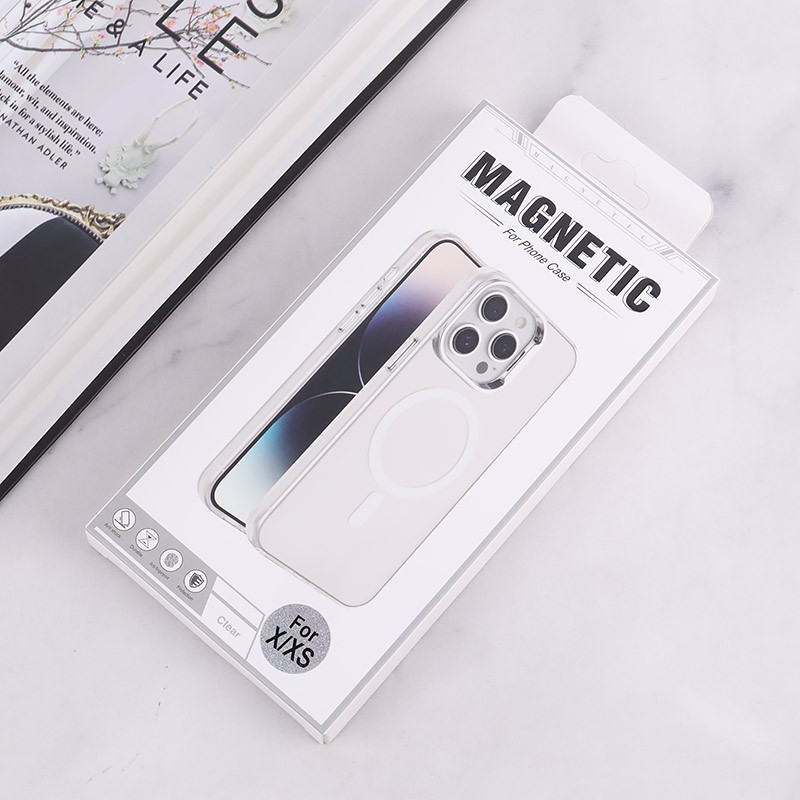 قاب مگ سیف Magnetic آیفون iPhone X / XS دور محافظ متالیک