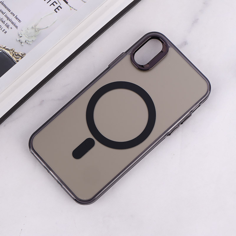 قاب مگ سیف Magnetic آیفون iPhone X / XS دور محافظ متالیک