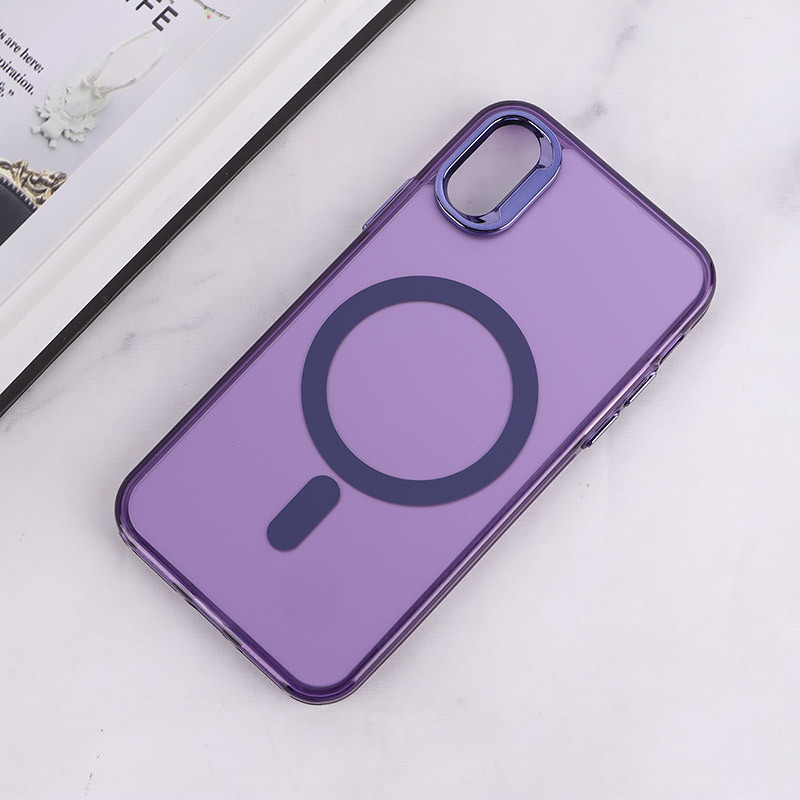 قاب مگ سیف Magnetic آیفون iPhone X / XS دور محافظ متالیک