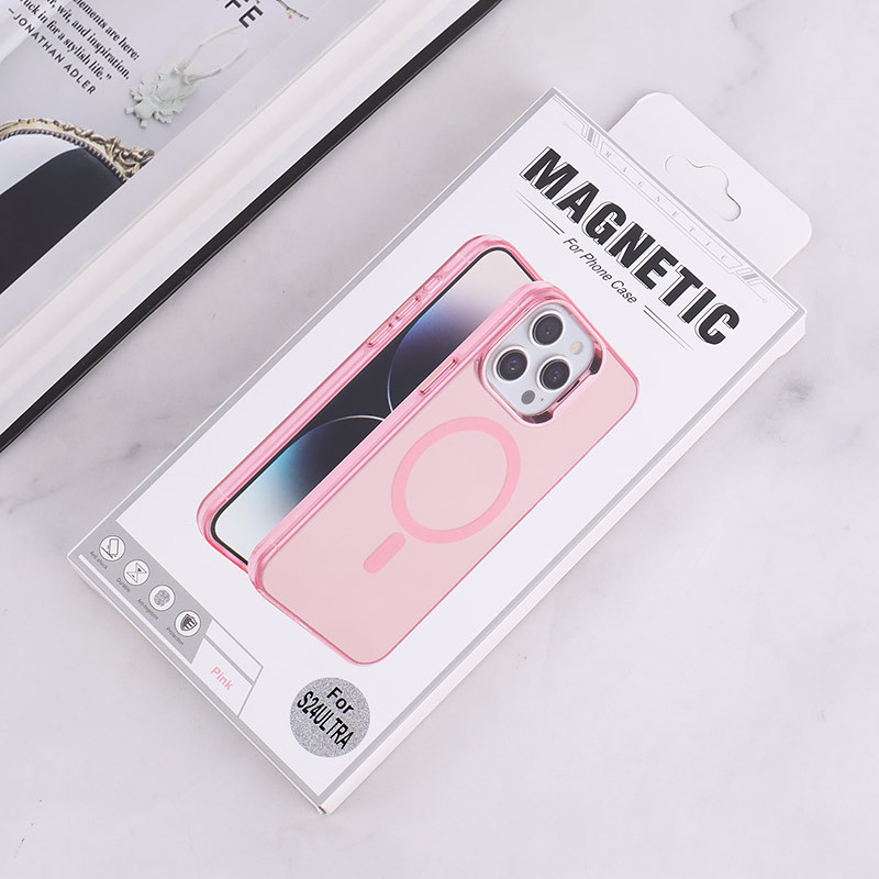 قاب مگ سیف Magnetic سامسونگ Galaxy S24 Ultra دور محافظ متالیک