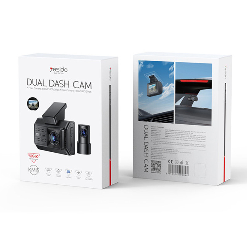 دوربین خودرو یسیدو Dual Dash Cam KM15