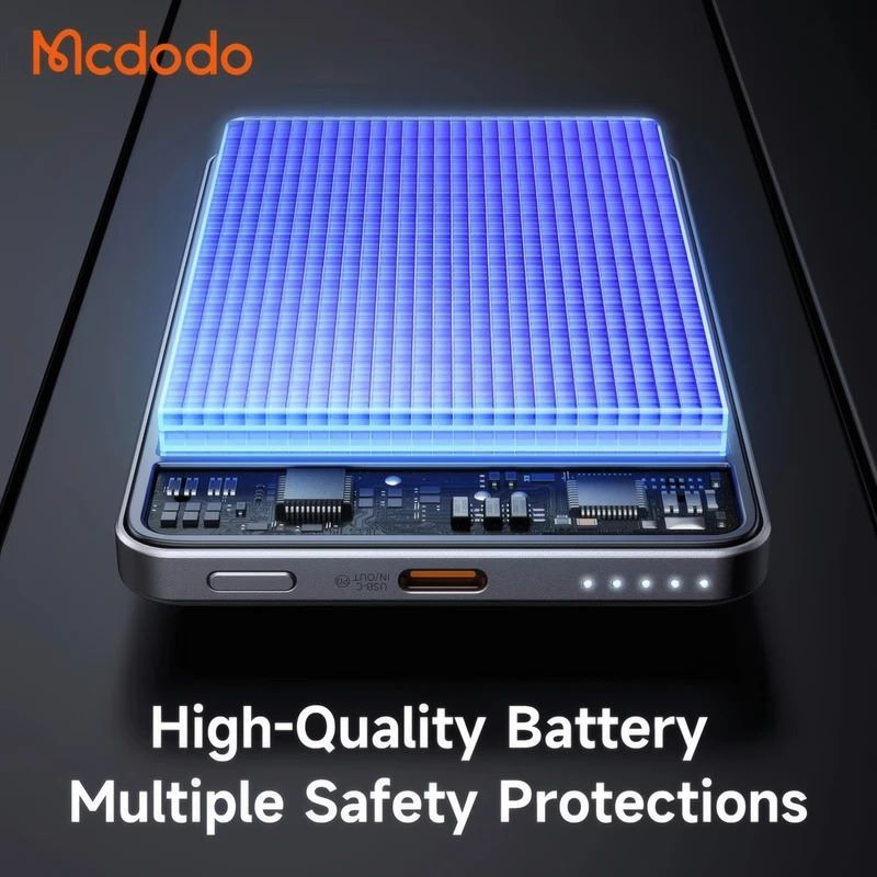 پاور بانک فست شارژ مک دودو MC-464 20W ظرفیت 5000 میلی آمپر ساعت